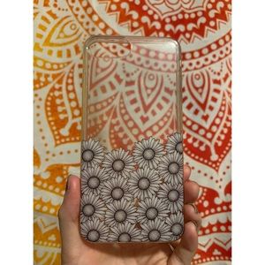 Clear Sunflower iPhone Case
